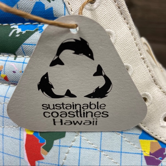 New Vans Sk8-Hi Reissue Save Our Planet Shoes - Picture 8 of 10